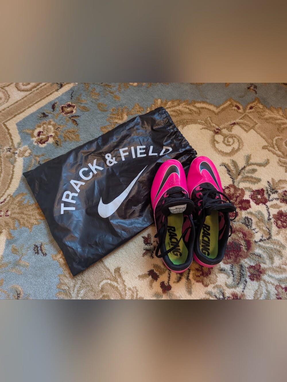 Nike Rival S Women's Track & Field Racing Spikes - Pink/Black